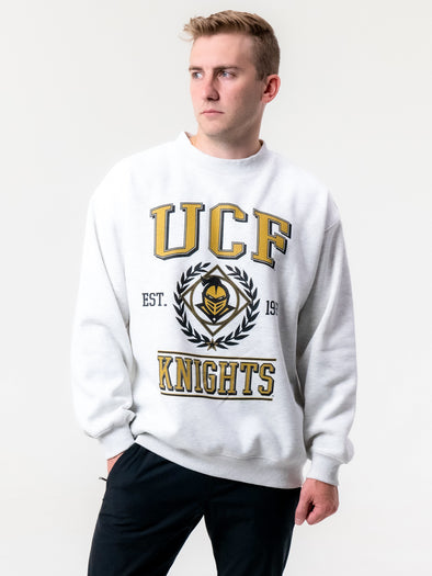 UCF - Vintage Crewneck Sweatshirt - Ash Grey