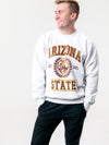 Arizona State University - Vintage Crewneck Sweatshirt - Ash Grey