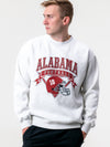 University of Alabama - Vintage Crewneck Sweatshirt - Ash Grey