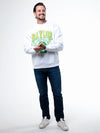 Baylor University - Limited Edition Vintage Championship Football Sweatshirt - Ash Grey