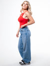 University of Nebraska - The Blitz Bodysuit - Red