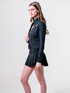 Unversity of Texas - Campus Rec Cropped Zip-Up Jacket - Black