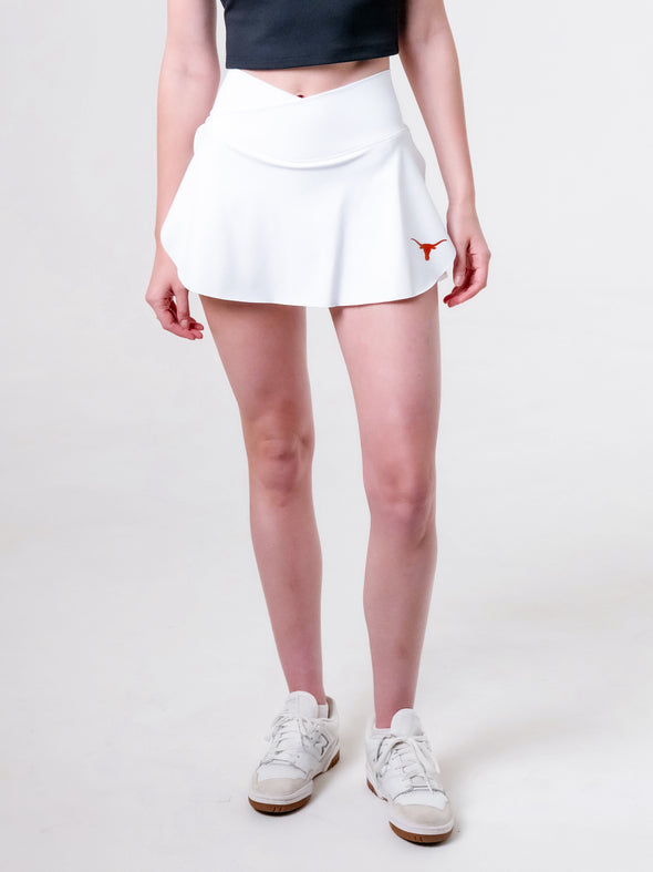 University of Texas - The Campus Rec Active Skirt - White