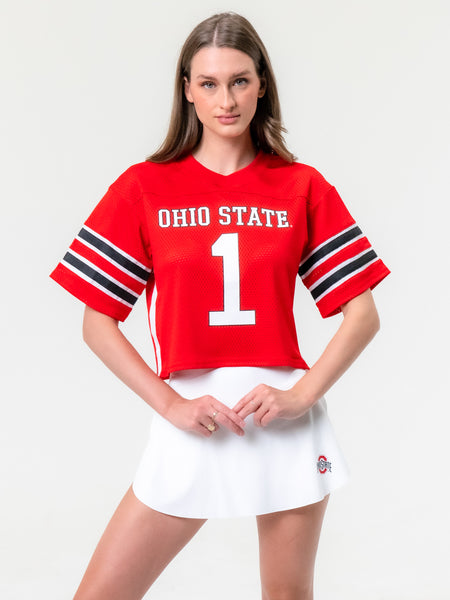 Ohio State - Mesh Fashion Football Jersey - Red