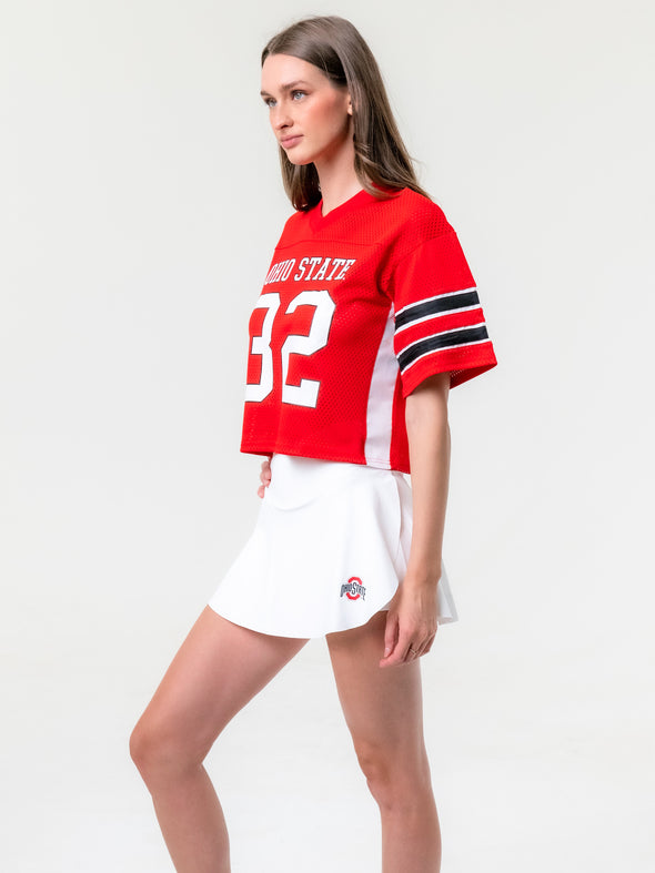 Ohio State - Mesh Fashion Football Jersey #32 Henderson - Red