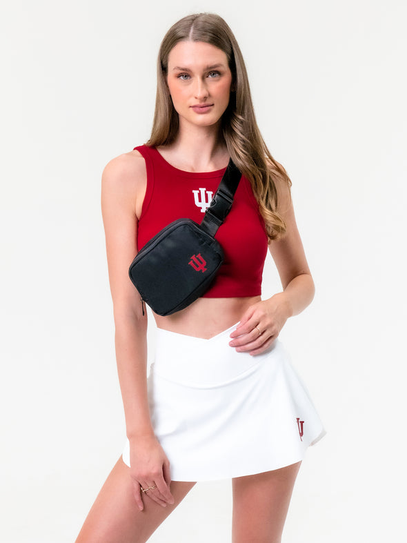 Indiana University - The Campus Rec Pack Belt Bag - Black