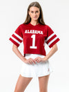 University of Alabama - Mesh Fashion Football Jersey - Crimson