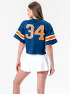 Auburn University - Mesh Fashion Football Jersey - Navy