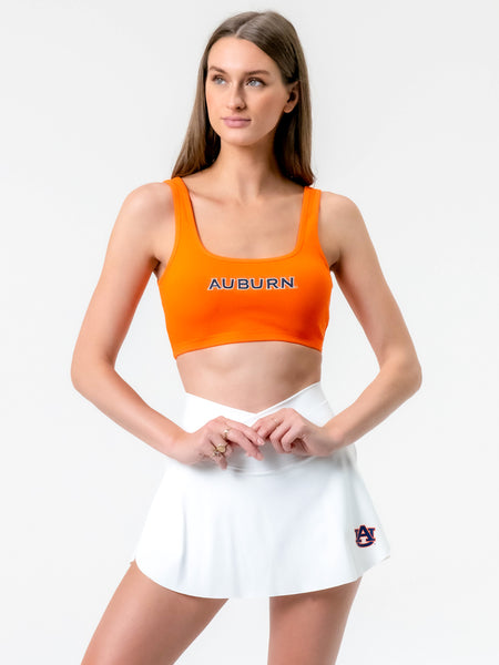 Auburn University - The Bra Sport Crop - Orange
