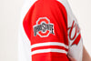 Ohio State - Women's Cropped Baseball Crop Jersey Top - White