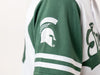 Michigan State University - Women's Cropped Baseball Crop Top - White