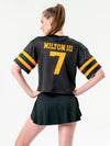 University of Tennessee - Mesh Fashion Football Jersey #7 Milton III - Black