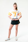 University of Tennessee - Mesh Fashion Football Jersey #7 Milton III - White