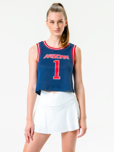 University of Arizona - Women's Mesh Basketball Jersey - Navy