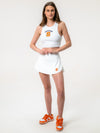 Syracuse University - The Campus Rec Active Skirt - White
