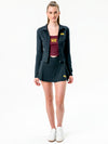 Arizona State - Campus Rec Cropped Zip-Up Jacket - Black