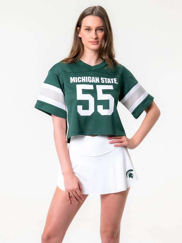 Michigan State University - Mesh Fashion Football Jersey - Green