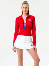 University of Kansas - Campus Rec Zip-Up Jacket - Red