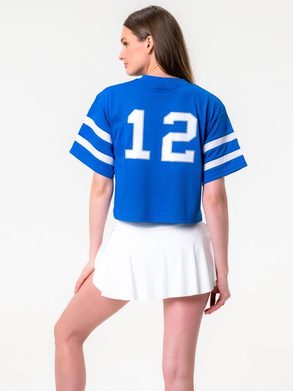 University of Memphis - Mesh Fashion Football Jersey - Blue