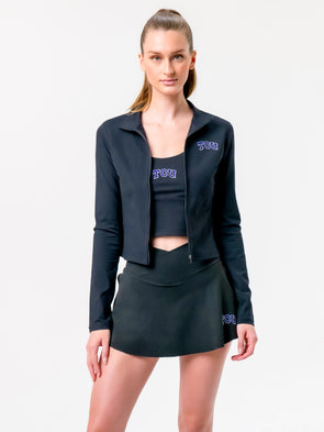 TCU - Campus Rec Zip-Up Jacket - Black