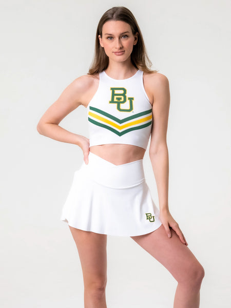 Baylor University - Cheer Tank Top - White