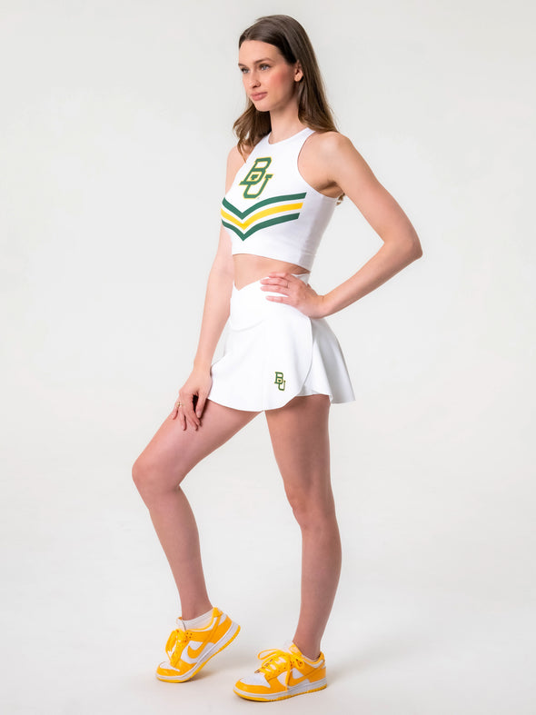 Baylor University - Cheer Tank Top - White