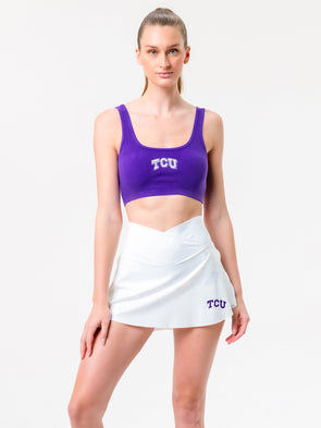 TCU - The Sport Crop - Purple