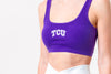TCU - The Sport Crop - Purple
