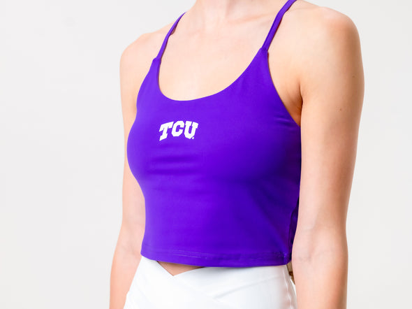 TCU - The Campus Rec Tank Top - Purple