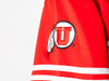 University of Utah - Women's Cropped Baseball Crop Top - Red
