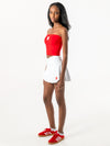 University of Nebraska - The Embroidered Stadium Tube Top - Red