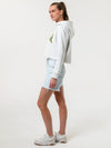 Baylor University - Campus Rec Cropped Hoodie - Ash Grey