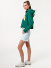 Baylor University - Campus Rec Cropped Hoodie - Green