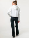Texas Tech University- Campus Rec Cropped Hoodie - Ash Grey