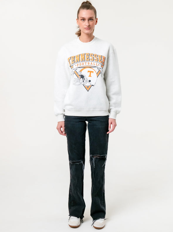 University of Tennessee - Vintage Crewneck Sweatshirt - Ash Grey