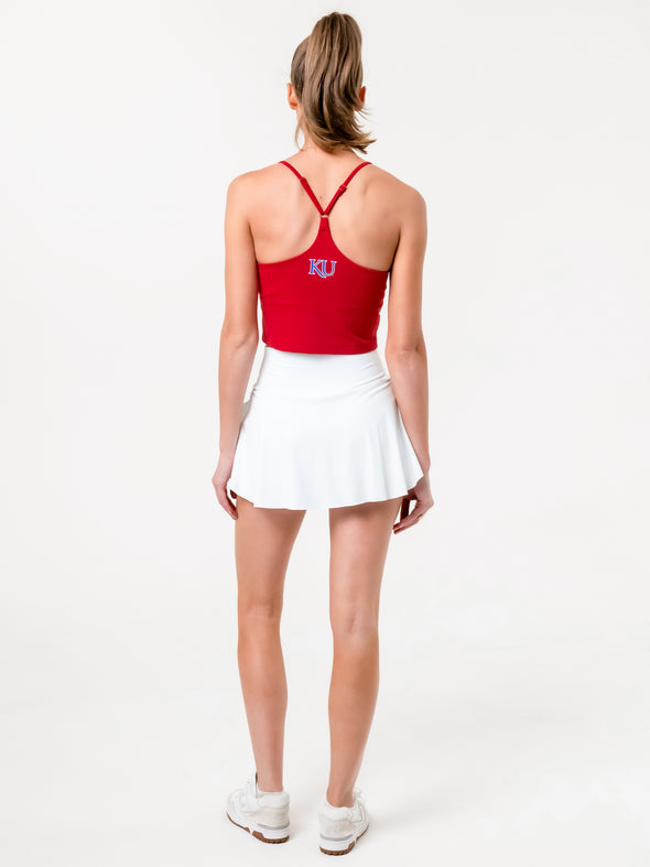 University of Kansas - The Campus Rec Tank Top - Red