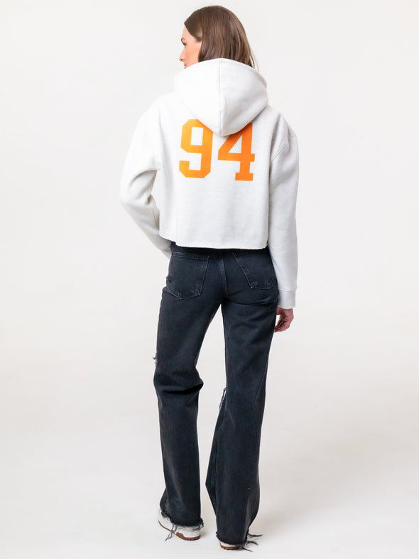 University of Tennessee - Campus Rec Cropped Hoodie - Ash Grey
