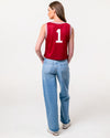 University of Alabama - Women's Mesh Basketball Jersey - Crimson