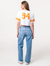 University of Tennessee - Cropped Jersey Tee - White