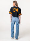 University of Tennessee - Cropped Jersey Tee - Black