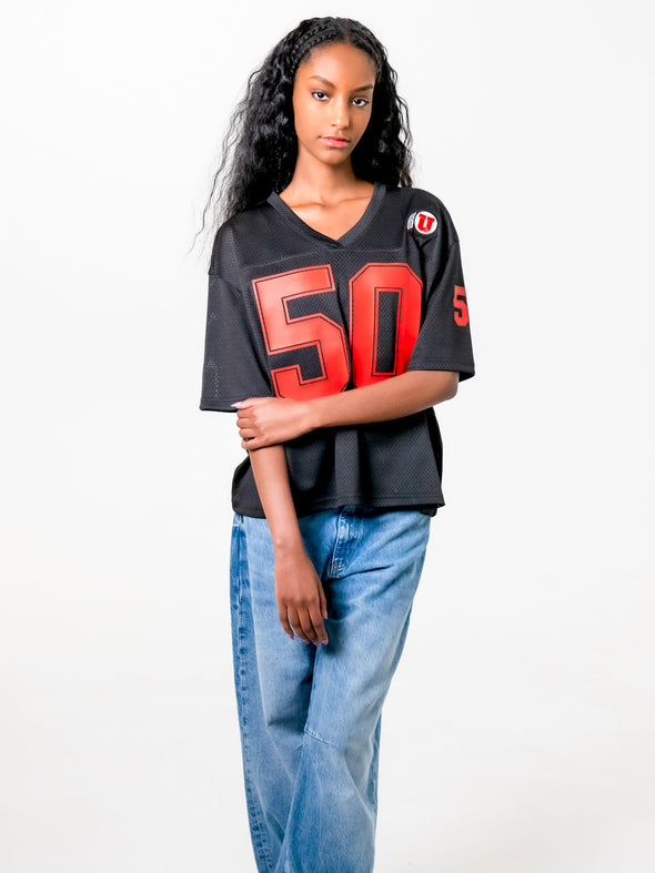 University of Utah - Boyfriend Jersey - Black
