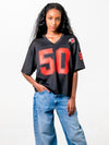 University of Utah - Boyfriend Jersey - Black
