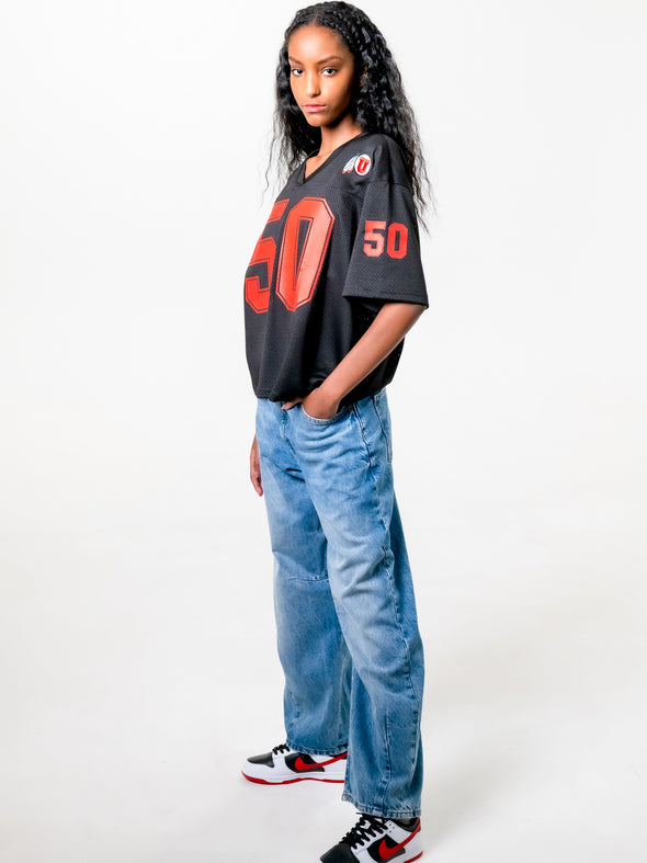 University of Utah - Boyfriend Jersey - Black