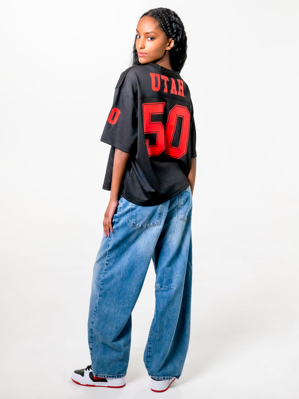 University of Utah - Boyfriend Jersey - Black