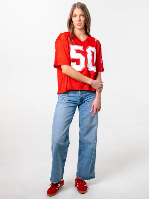 University of Utah - Boyfriend Jersey - Red
