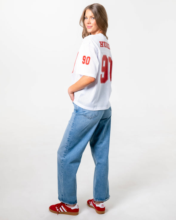 University of Nebraska - Boyfriend Jersey - White