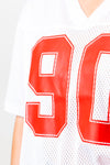 University of Nebraska - Boyfriend Jersey - White