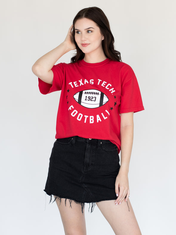 Texas Tech - Football Star T-Shirt - Red