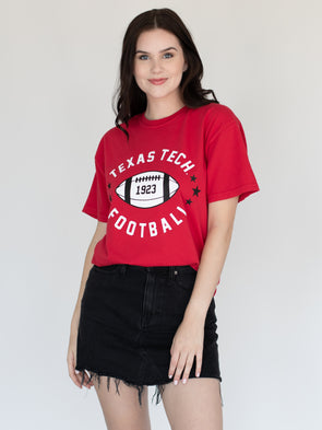 Texas Tech - Football Star T-Shirt - Red