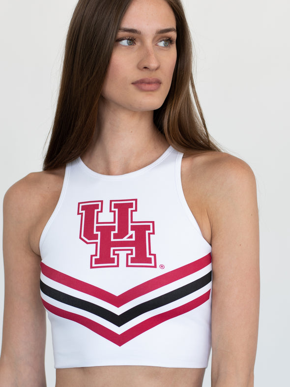 University of Houston - Cheer Tank Top - White
